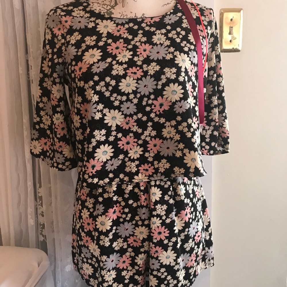 60’s style romper